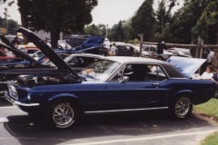 1967 Mustang Coupe Royal Blue - 2012