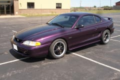 1996 Mustang GT Purple Bryan Car - 2015